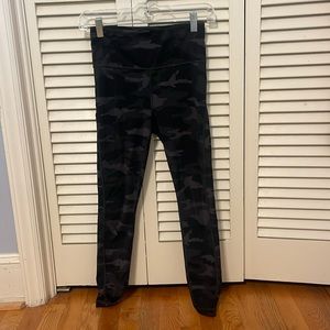 Athlete black camp leggings